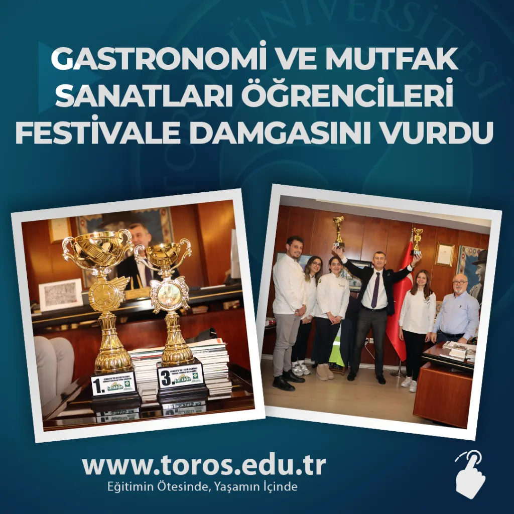 Gastronomi ve Mutfak Sanatları Öğrencileri Festivale Damgasını Vurdu