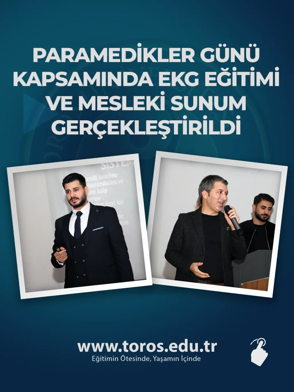 Paramedikler Günü Kapsamında Ekg Eğitimi ve Mesleki Sunum Gerçekleştirildi