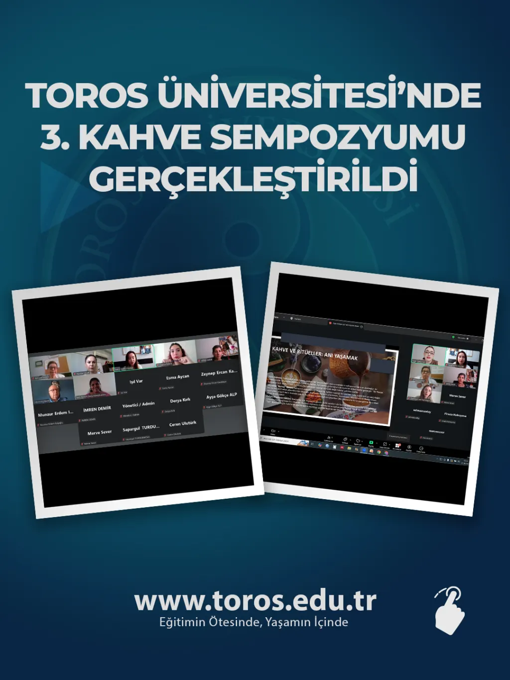 Toros Üniversitesi’nde 3. Kahve Sempozyumu Gerçekleştirildi