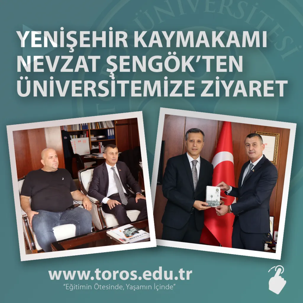 Yenişehir Kaymakamı Nevzat Şengök’ten Ziyaret