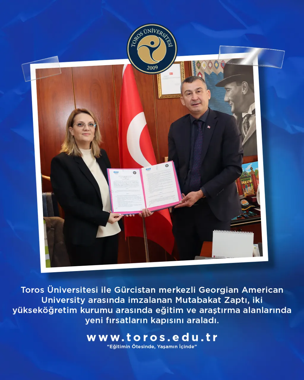 Academic Partnership Between Toros University And Georgian American University