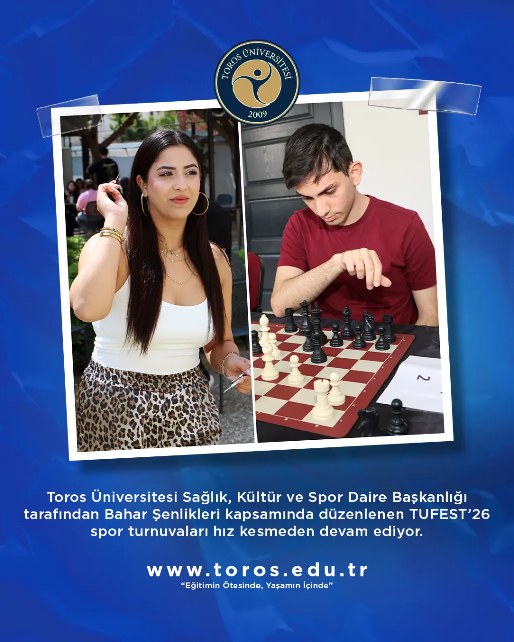 Tüfest’26 Bahar Şenlikleri Turnuvaları Devam Ediyor