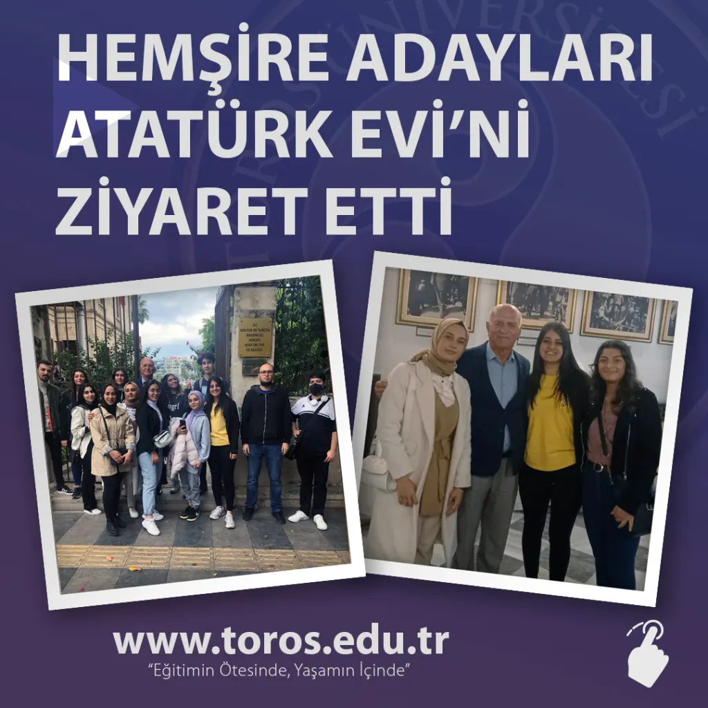 Hemşire Adayları Atatürk Evi'ni Ziyaret Etti
