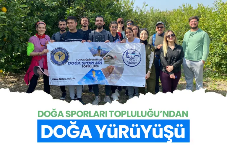 Doğa Sporları Topluluğu’ndan Doğa Yürüyüşü