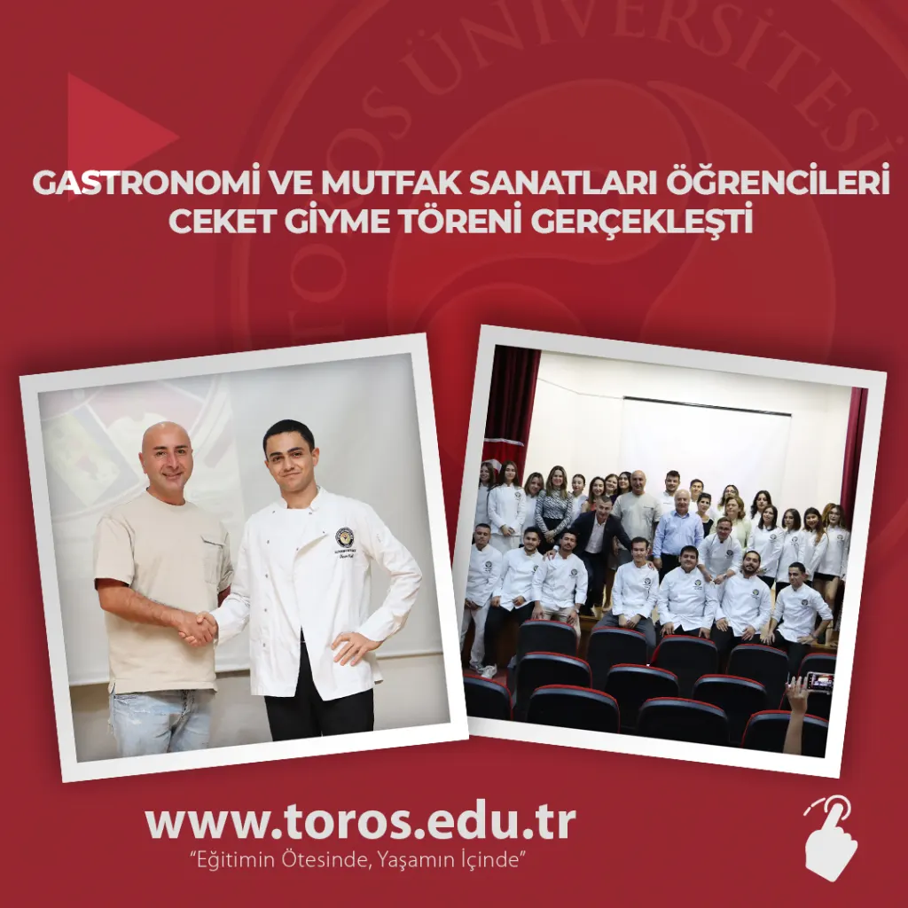 Gastronomy And Culinary Arts Students Jacket Wearing Ceremony Took Place