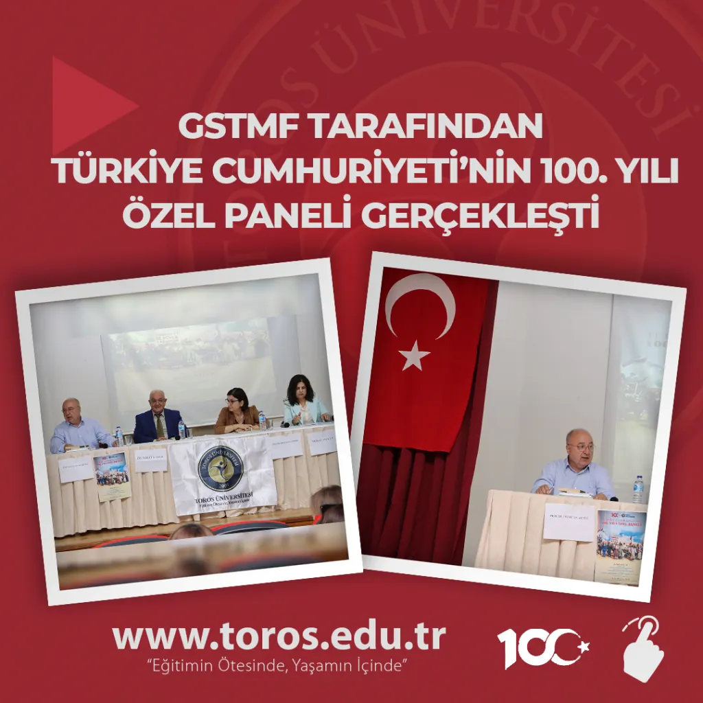Güzel Sanatlar, Tasarım ve Mimarlık Fakültesi Türkiye Cumhuriyeti’nin 100. Yılı Özel Paneli Gerçekleşti