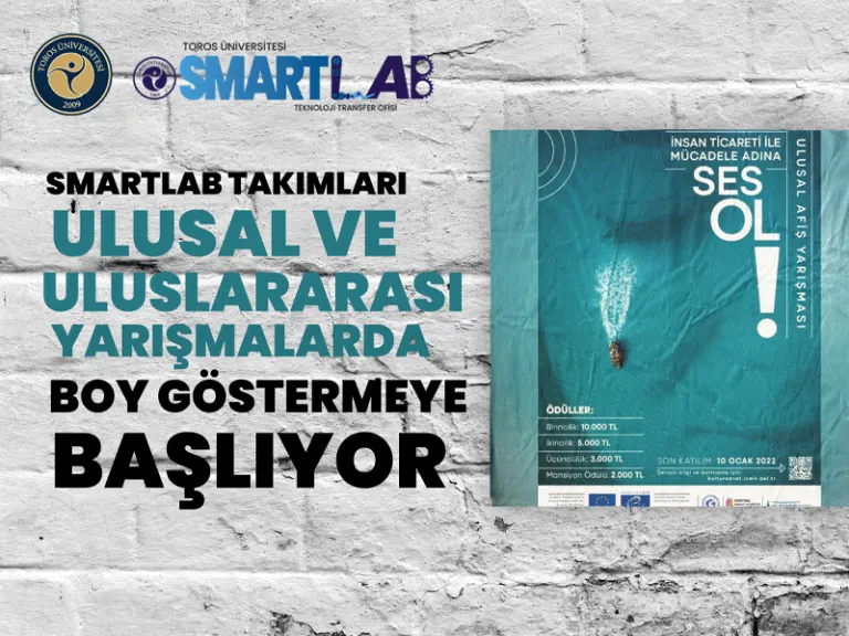 Smartlab Takımları Ulusal ve Uluslararası Yarışmalarda Boy Göstermeye Başlıyor.