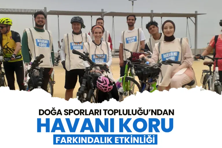 Doğa Sporları Topluluğu’ndan “havanı Koru” Farkındalığı