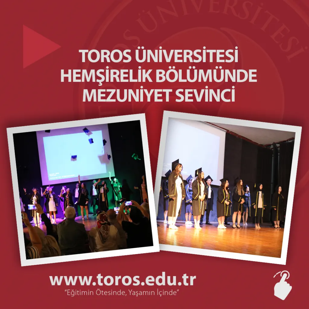 Joy Of Graduation In Toros University Nursing Department