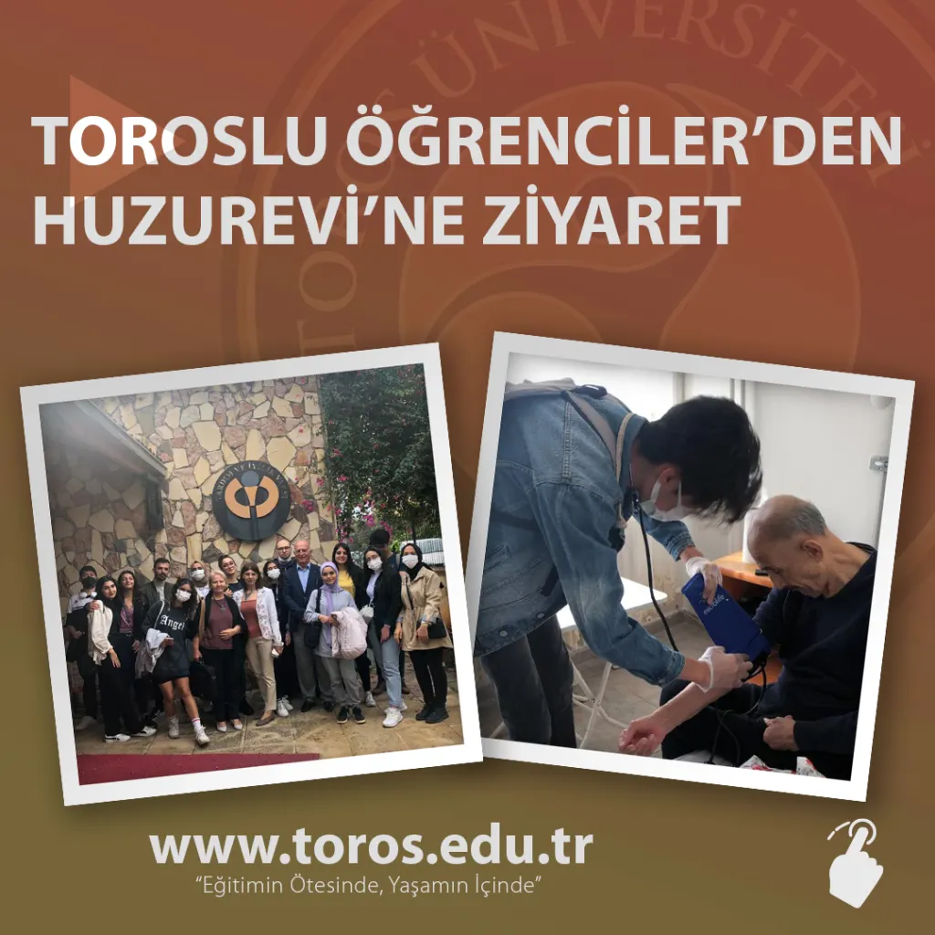 Toroslu Öğrenciler’den Huzurevi’ne Ziyaret