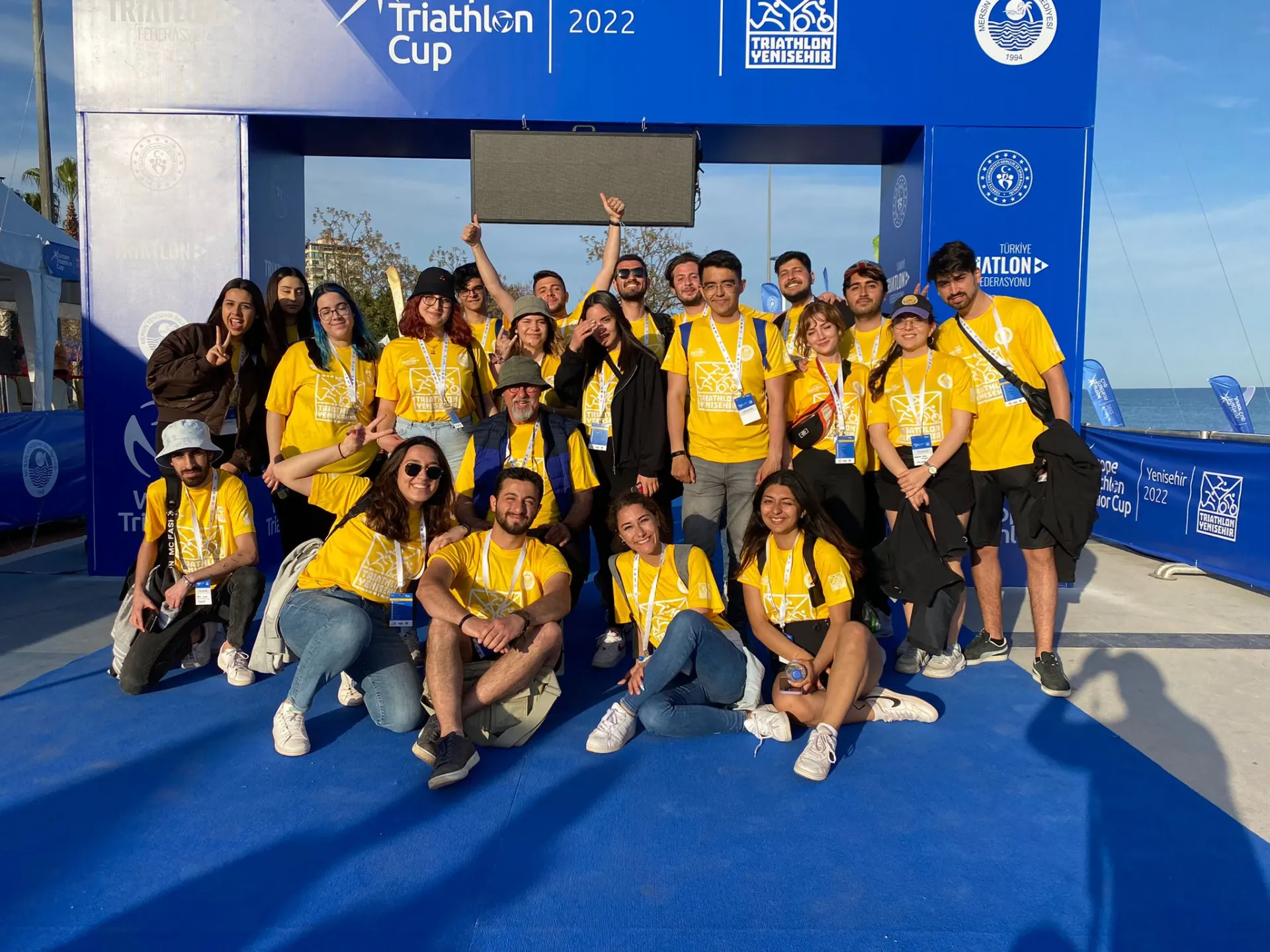 Yabancı Diller Yüksekokulu İngilizce Mütercim Tercümanlık Bölümü Öğrencileri Yenişehir Avrupa Triatlon Kupası'nda Görev Aldılar