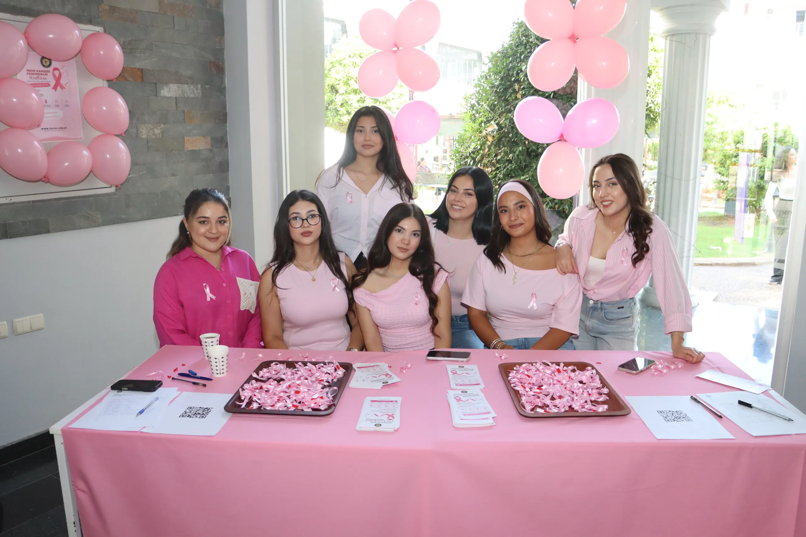 Breast Cancer Awareness Stand Opens at Toros University