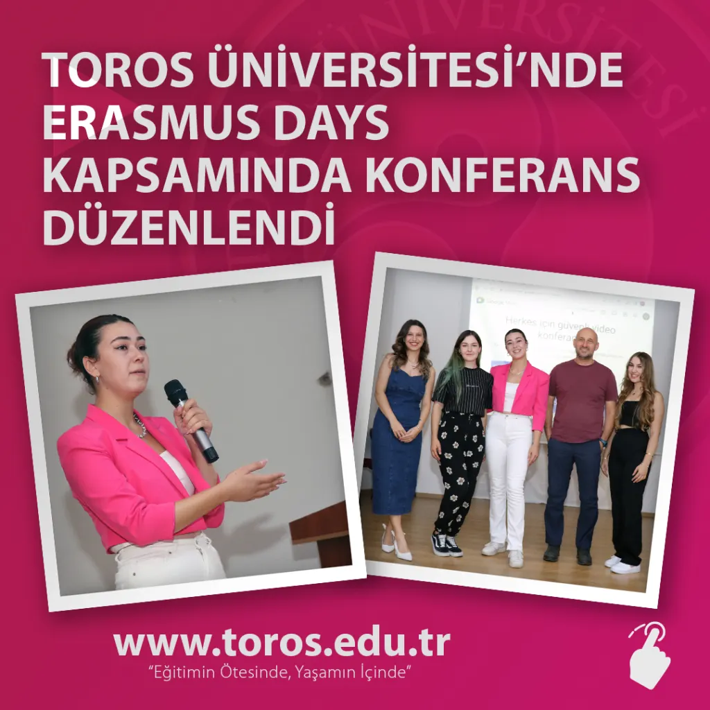 Conference Organized At Toros University Within The Scope Of Erasmus Days