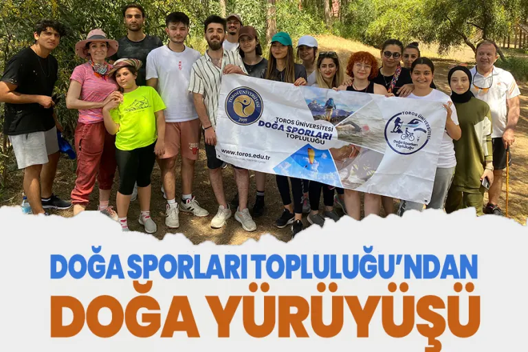 Doğa Sporları Topluluğu’ndan Doğa Yürüyüşü