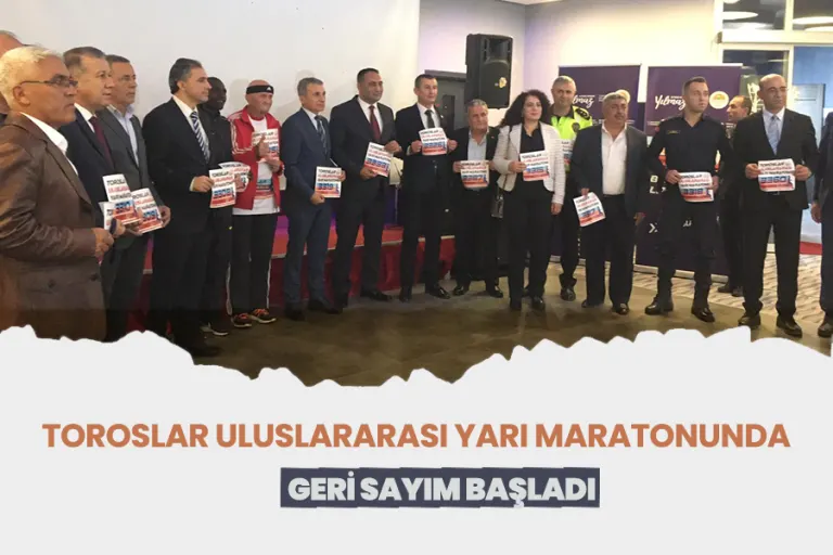 Toroslar Uluslararası Yarı Maratonunda Geri Sayım Başladı