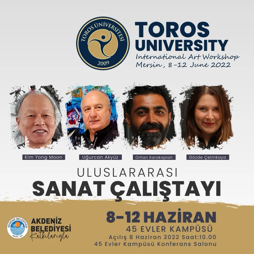 Toros Üniversitesi'nde Uluslararası Sanat Çalıştayı