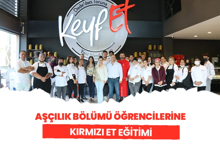 Aşçılık Öğrencilerine Kırmızı Et Eğitimi