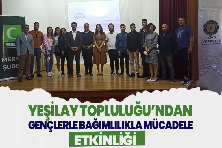 Yeşilay Topluluğu’ndan Gençlerle Bağımlılıkla Mücadele Etkinliği