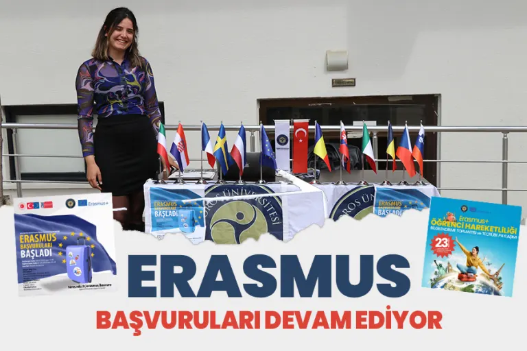 Erasmus Başvuruları Devam Ediyor