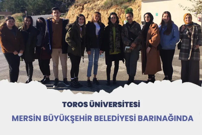Toros Üniversitesi Mersin Büyükşehir Belediyesi Barınağında