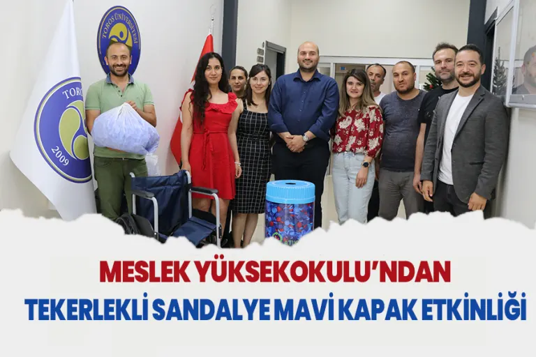 Myo’dan Tekerlekli Sandalye Mavi Kapak Etkinliği