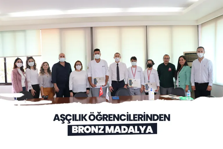 Aşçılık Öğrencilerinden Bronz Madalya