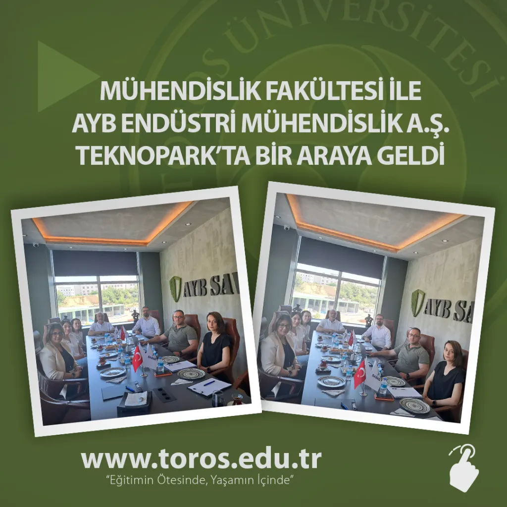 Faculty Of Engineering And Ayb Industry Came Together At Teknopark