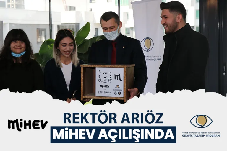 Rektör Arıöz Mihev Açılışında