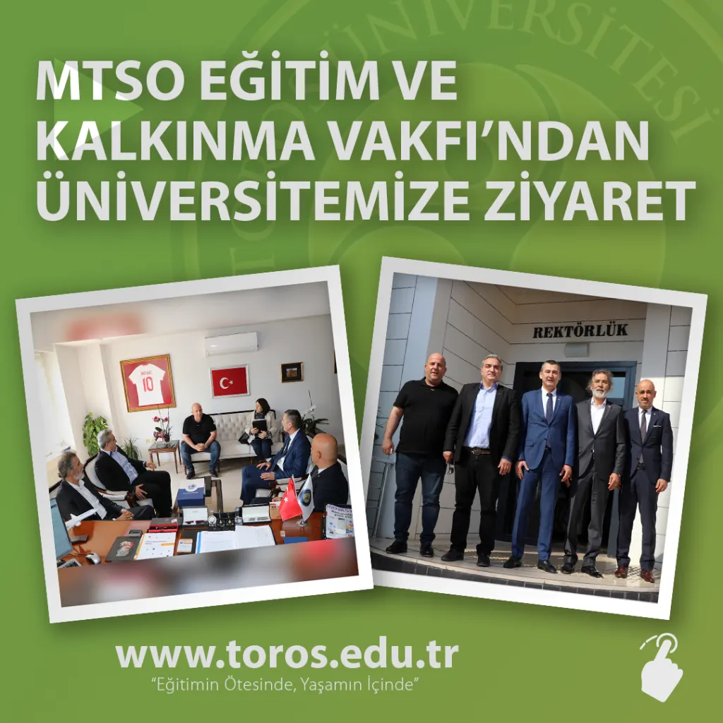Mtso Eğitim ve Kalkınma Vakfı’ndan Üniversitemize Ziyaret