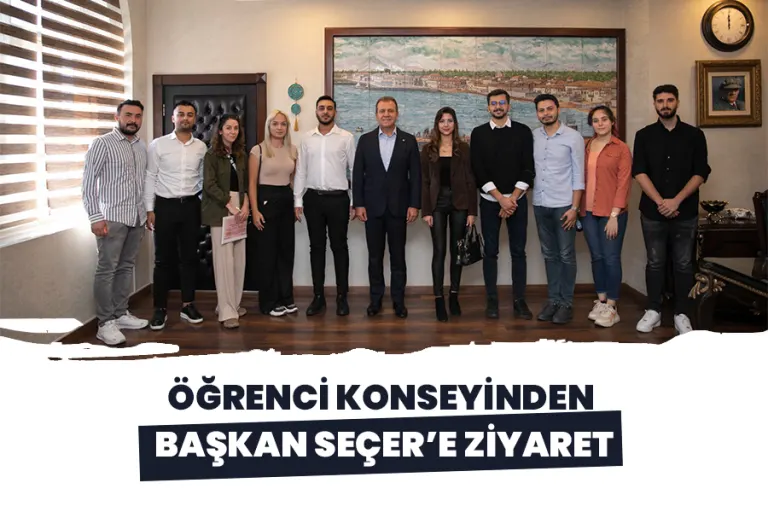 Öğrenci Konseyinden Başkan Seçer’e Ziyaret