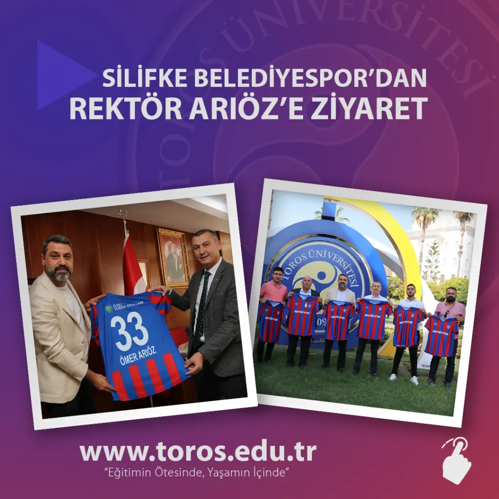 Silifke Belediyespor’dan Rektör Arıöz’e Ziyaret