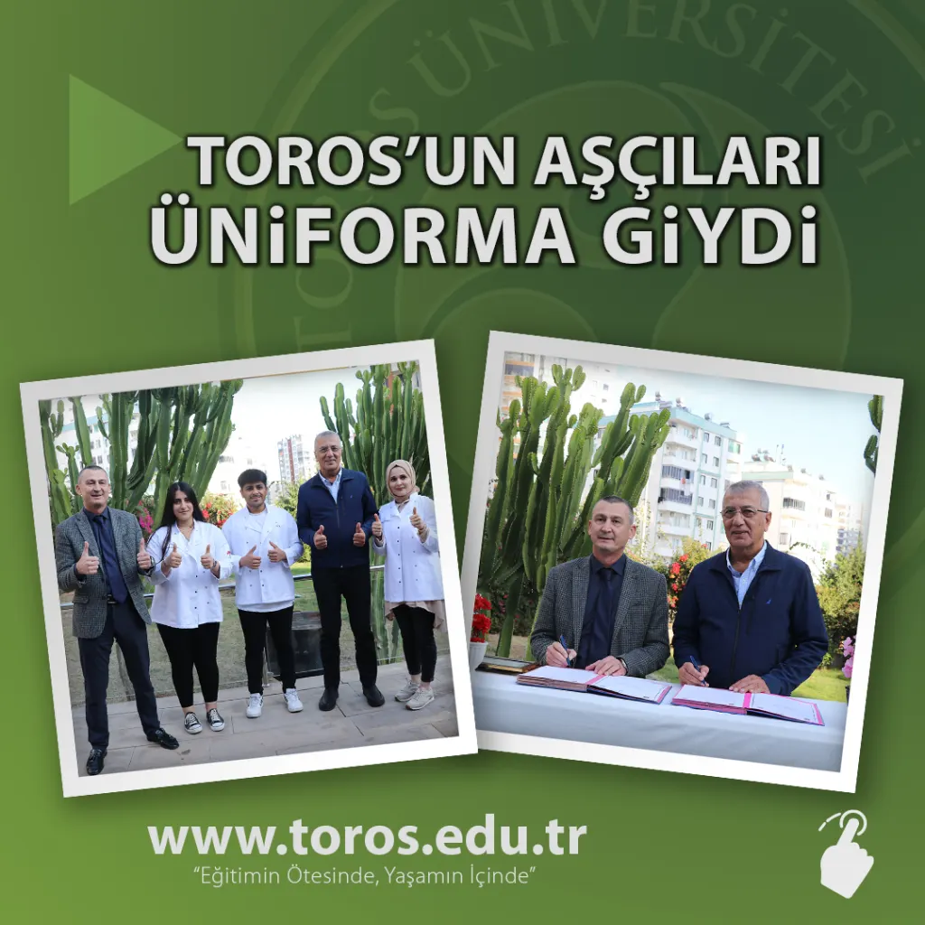 Toros’un Aşçıları Üniforma Giydi