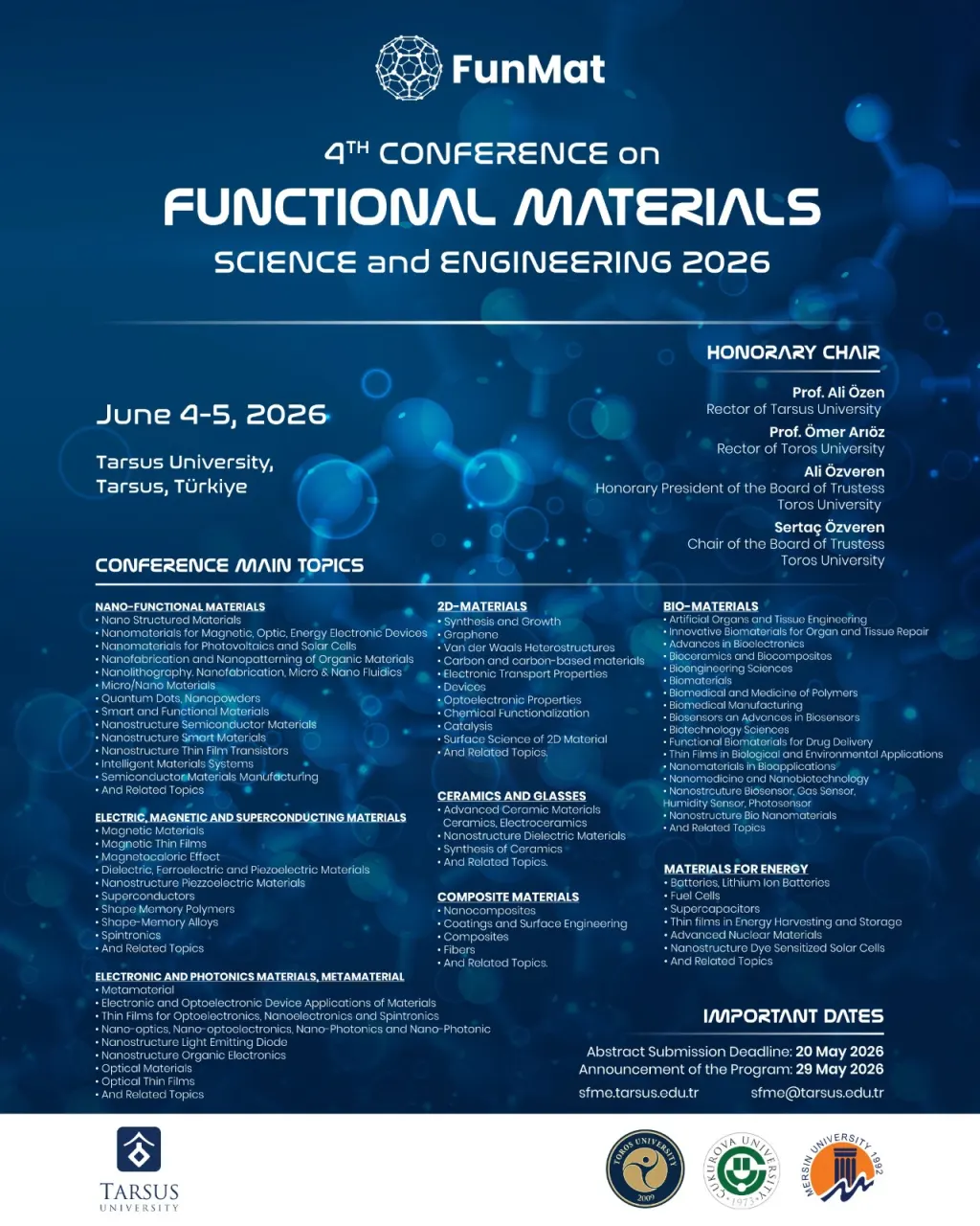 Symposium On Functional Materials Science And Engineering