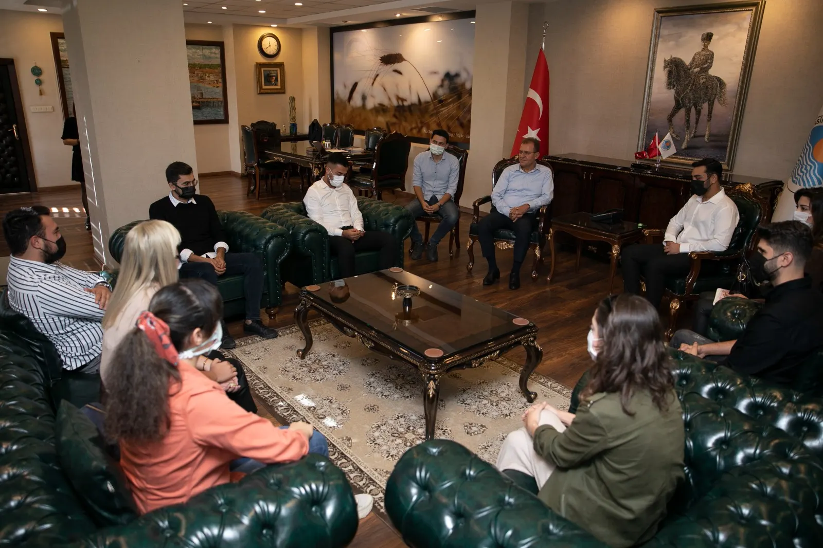 Öğrenci Konseyinden Başkan Seçer’e Ziyaret