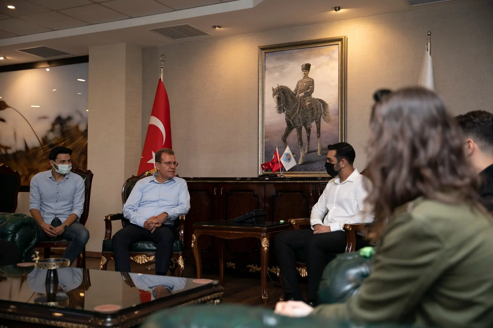 Öğrenci Konseyinden Başkan Seçer’e Ziyaret