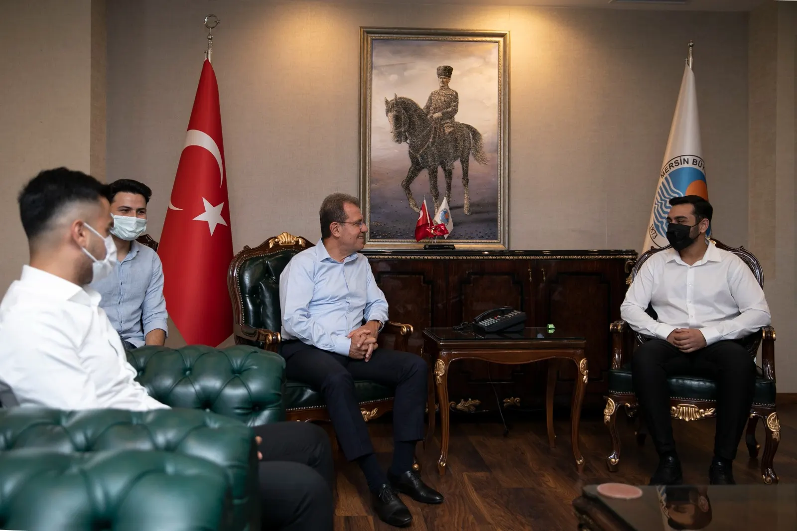 Öğrenci Konseyinden Başkan Seçer’e Ziyaret