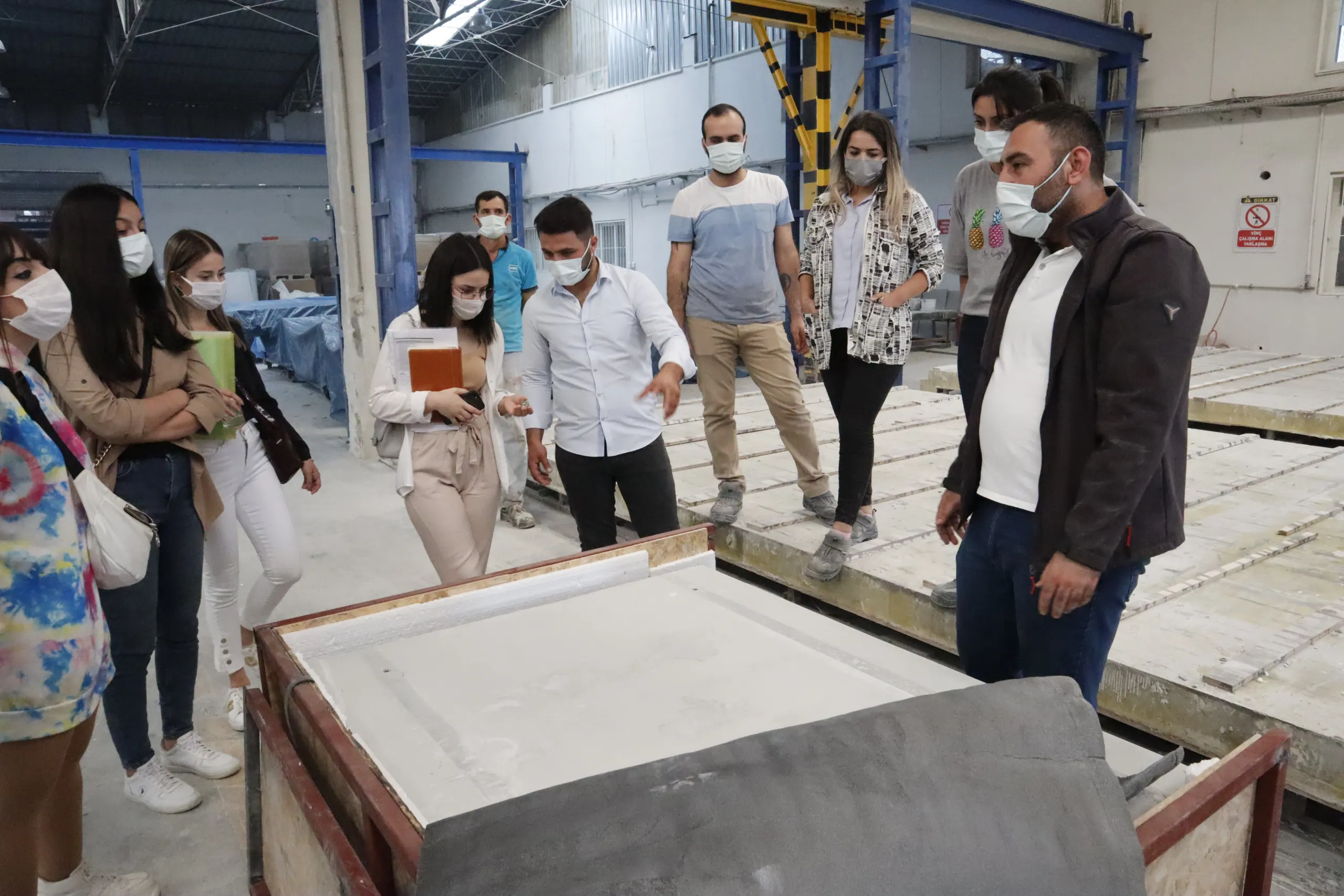 Toros Üniversitesi İnşaat Mühendisliği Öğrenci Topluluğundan Güler Group’a Teknik Gezi
