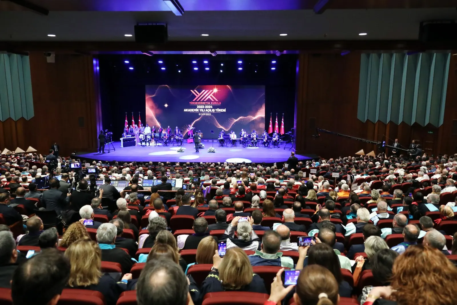 Rektör Arıöz Beştepe’de 2023-2024 Akademik Yıl Açılış Törenine Katıldı