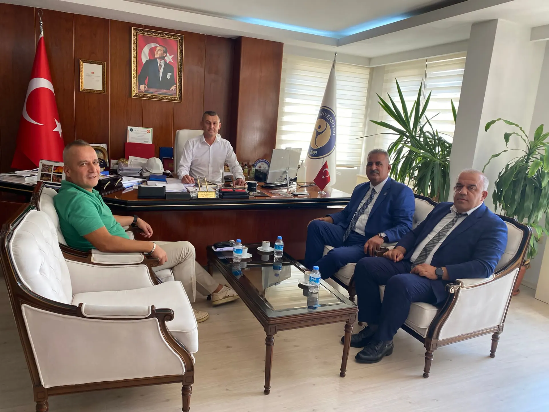 Visit To Rector Ariöz From Mersin All Real Estate Agents Professional Chamber