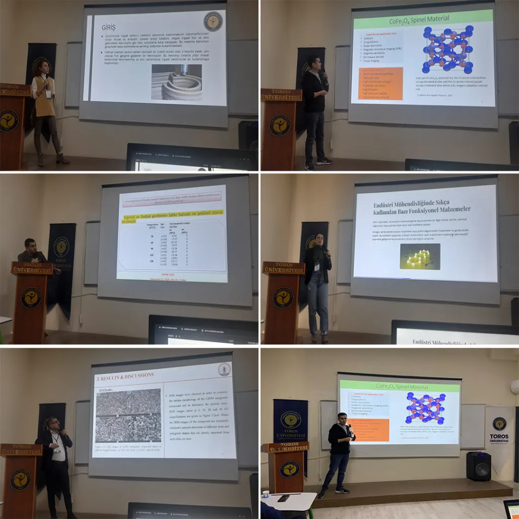 Mühendislik Fakültesi’nde “fonksiyonel Malzemeler ve Mühendislik Çalıştayı-2023 / Workshop On Functıonal Materıals Scıence And Engıneerıng-2023”