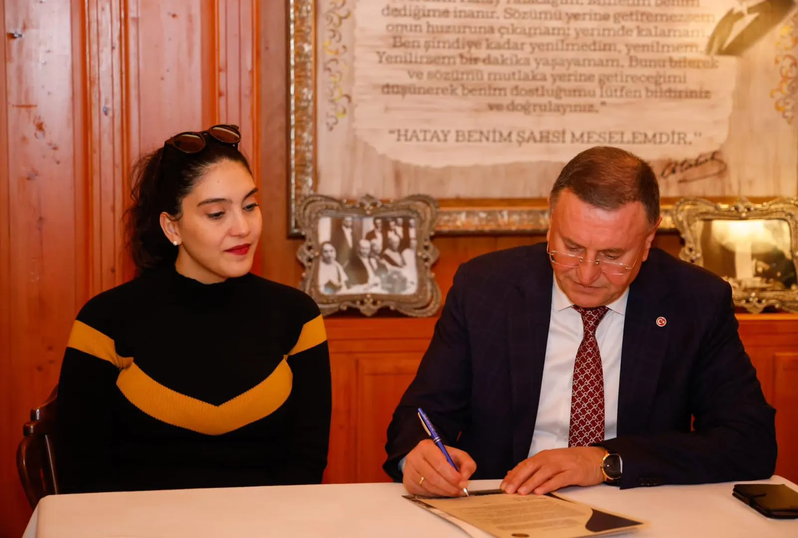 Gastronomi ve Mutfak Sanatları Bölümü ile Hatay Gastronomi Evi Arasında Staj Protokolü