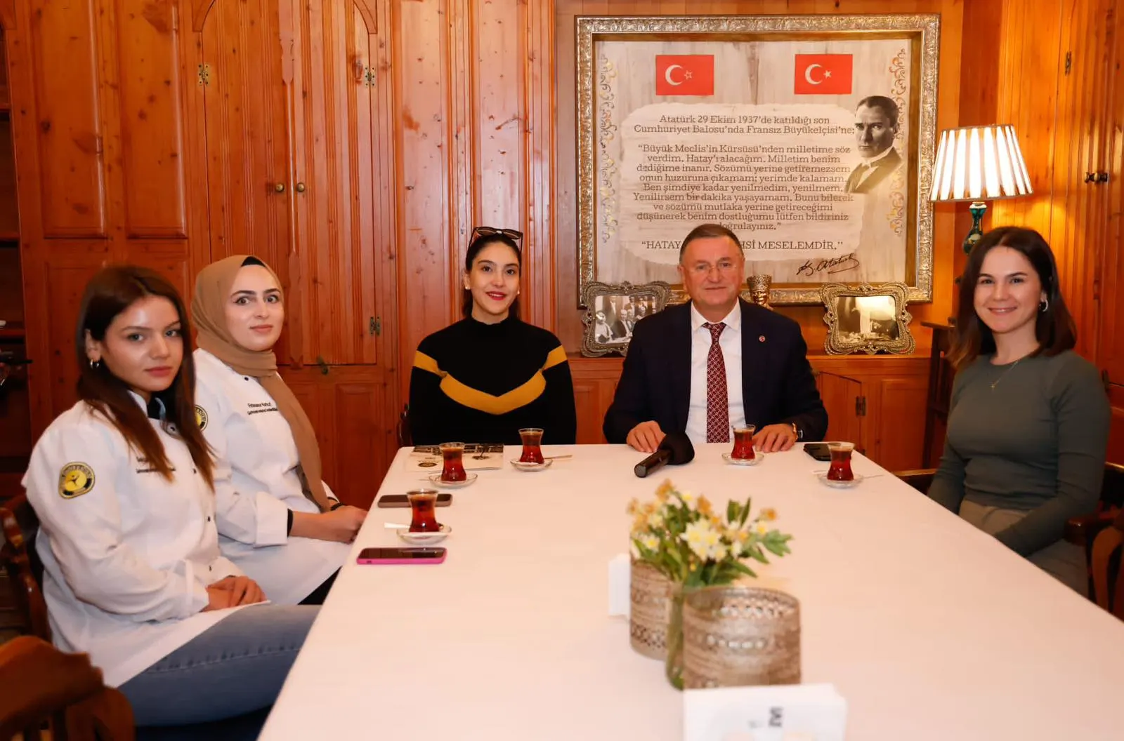 Gastronomi ve Mutfak Sanatları Bölümü ile Hatay Gastronomi Evi Arasında Staj Protokolü