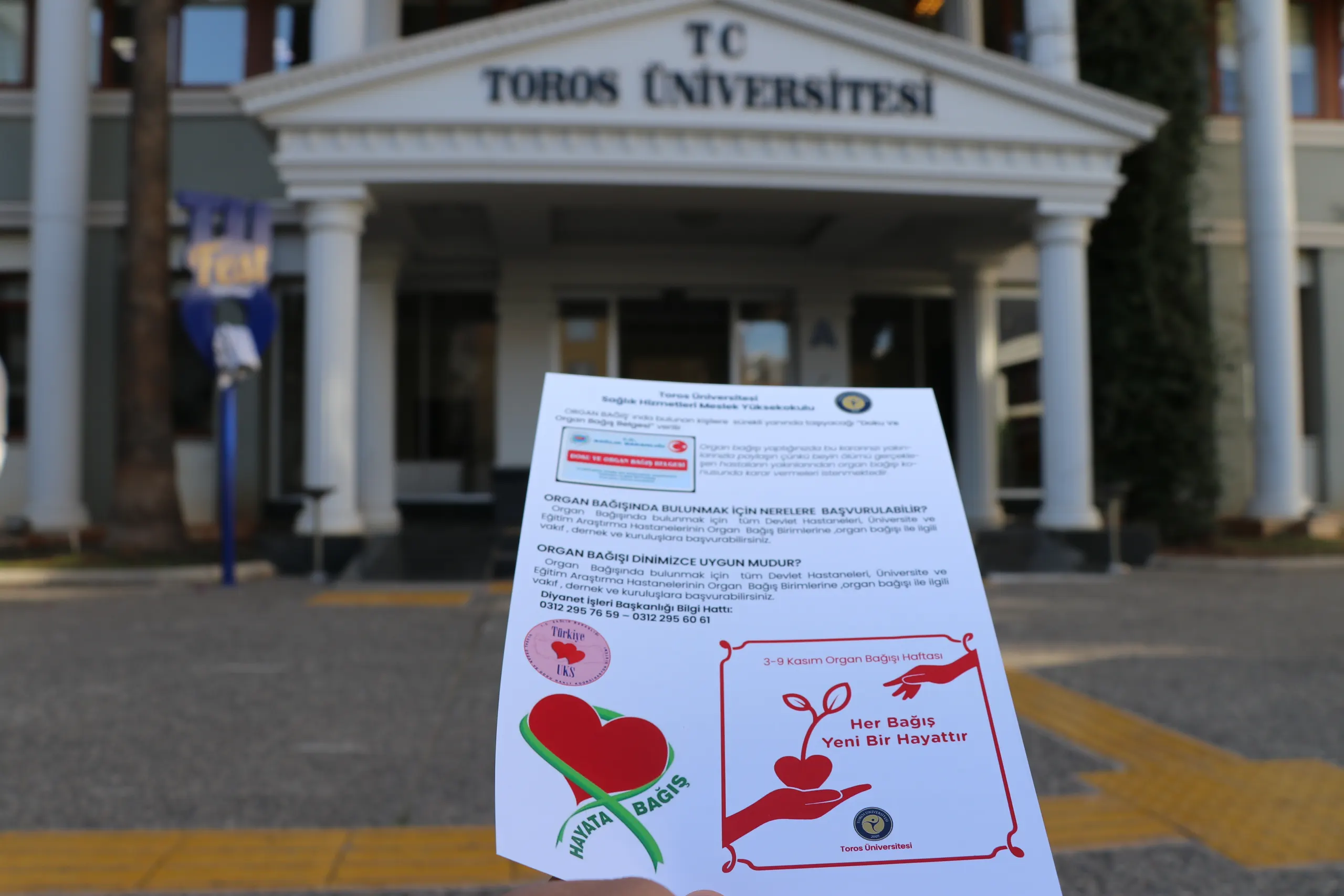 Toros Üniversitesi’nde Organ Bağışı Haftası Farkındalığı