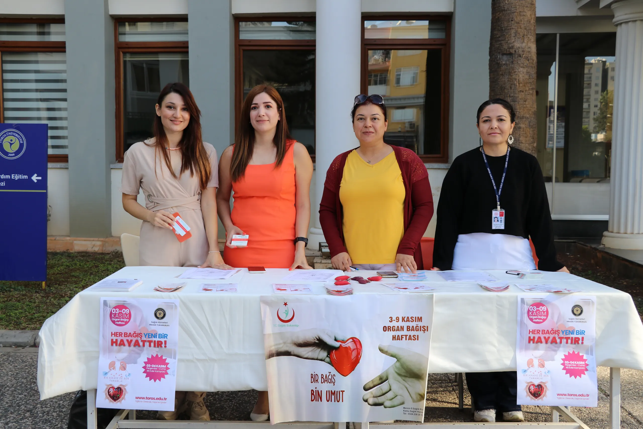 Toros Üniversitesi’nde Organ Bağışı Haftası Farkındalığı