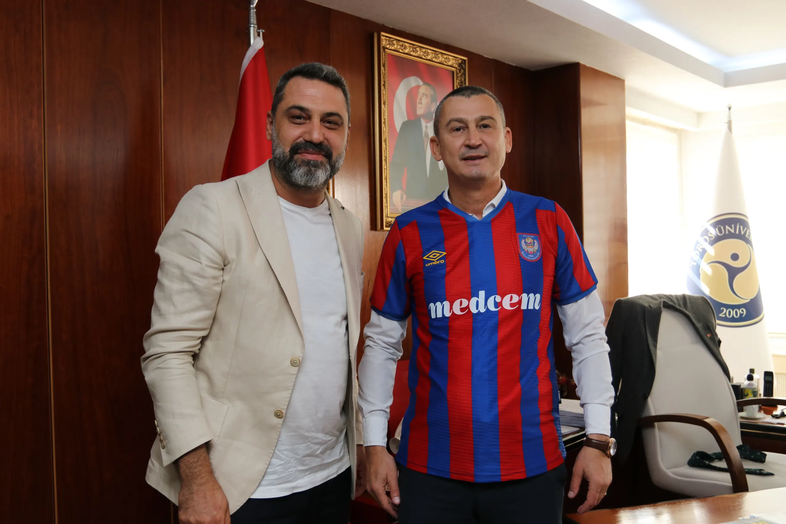 Silifke Belediyespor’dan Rektör Arıöz’e Ziyaret
