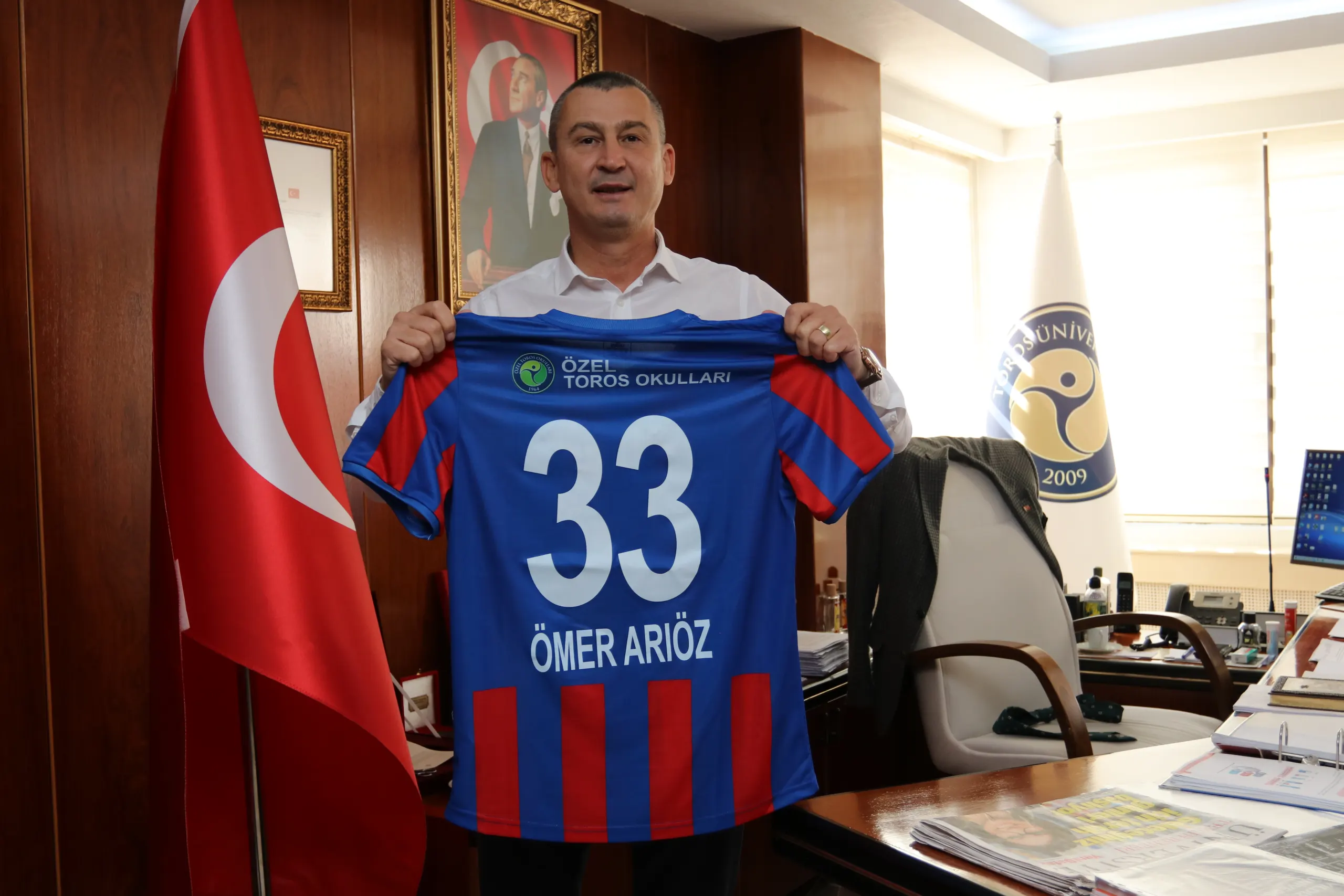 Silifke Belediyespor’dan Rektör Arıöz’e Ziyaret