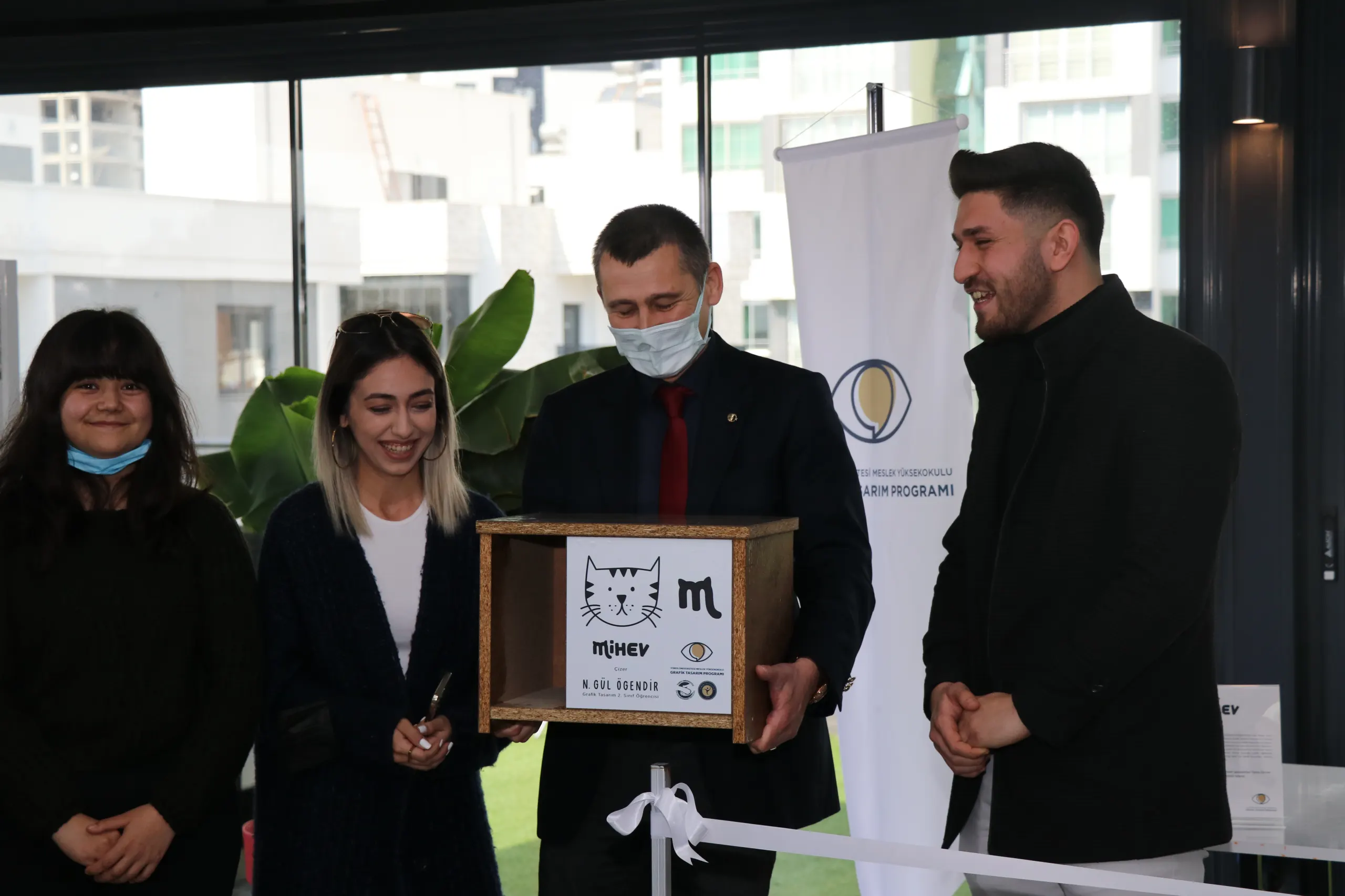 Rektör Arıöz Mihev Açılışında