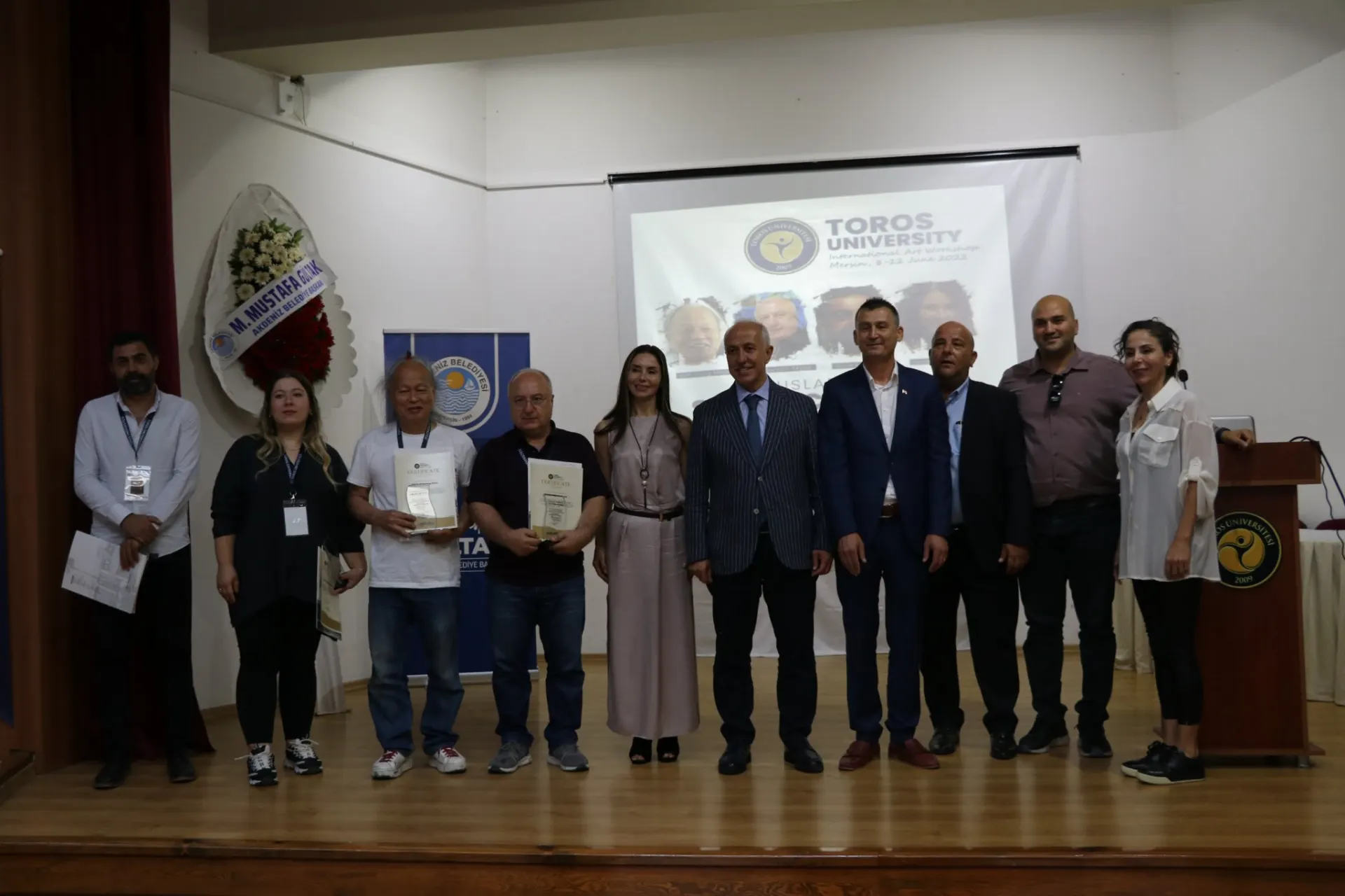 Uluslararası Sanat Çalıştayı Sona Erdi Uluslararası Sanat Çalıştayı Sona Erdi