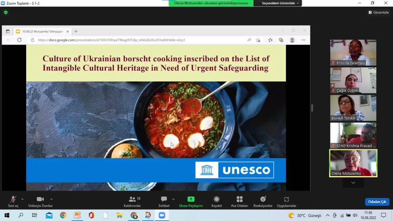 1st Internatıonal Tradıtıonal Foods And Sustaınable Food Systems Sempozyumu Gerçekleştirildi