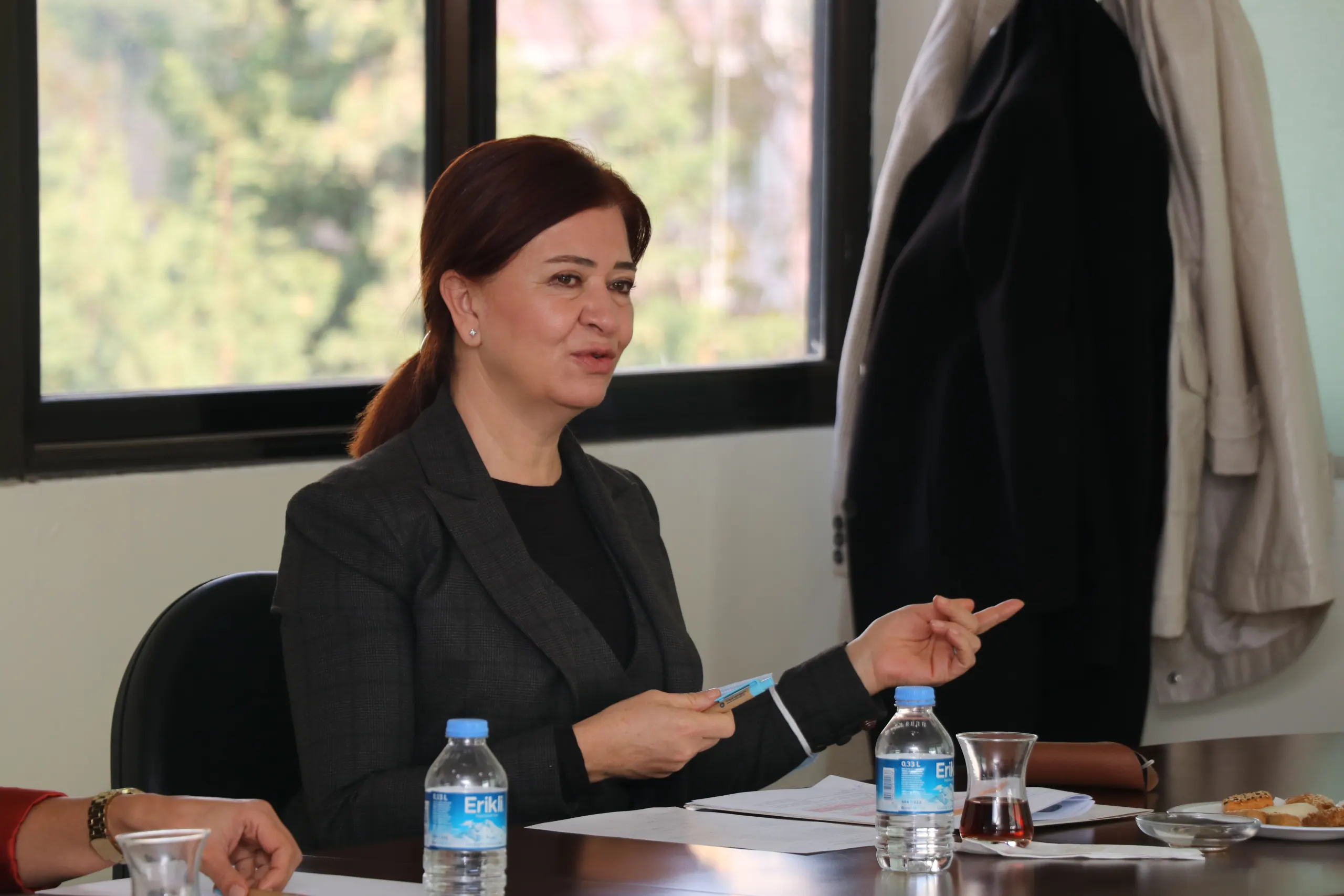 Toros Üniversitesi’nde Mersinden Kadın Kooperatifi ve Mersin Kent Konseyi İstişare Toplantısı Yapıldı